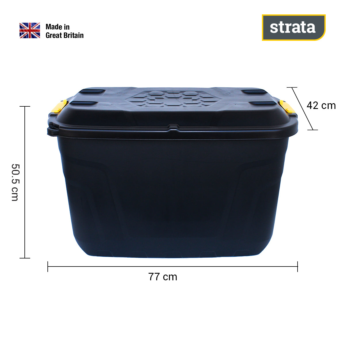 Plastic Container 110 liters and 470 kilograms of cargo STRATA